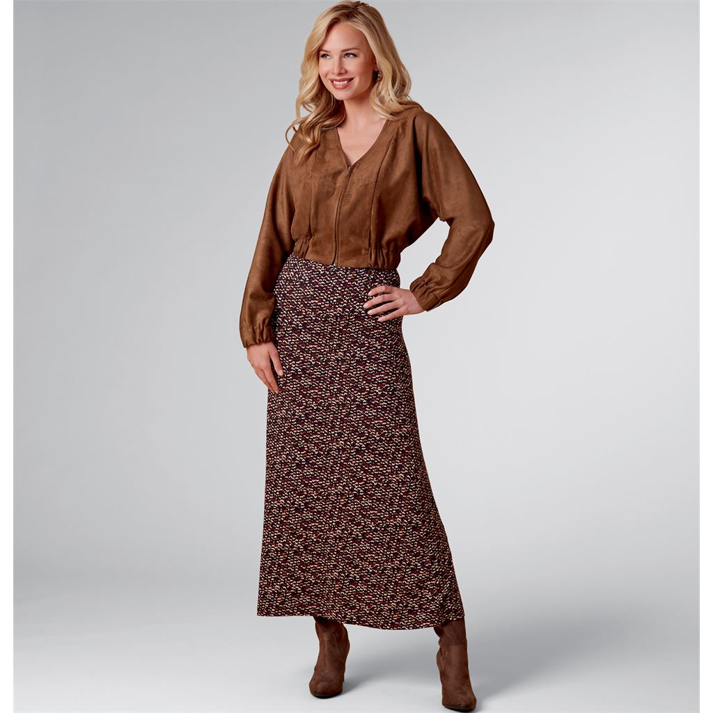 New Look Sewing Pattern N6710 Misses Jacket and Skirt 6710 Image 2 From Patternsandplains.com