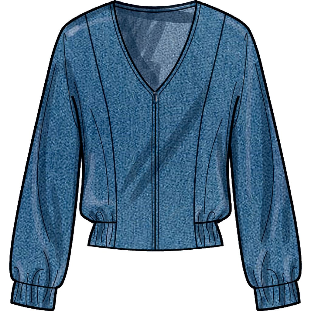 New Look Sewing Pattern N6710 Misses Jacket and Skirt 6710 Image 3 From Patternsandplains.com