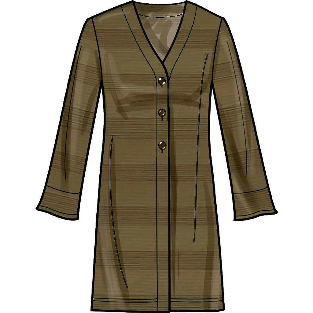 New Look Sewing Pattern N6711 Misses Cardigans and Pants 6711 Image 4 From Patternsandplains.com