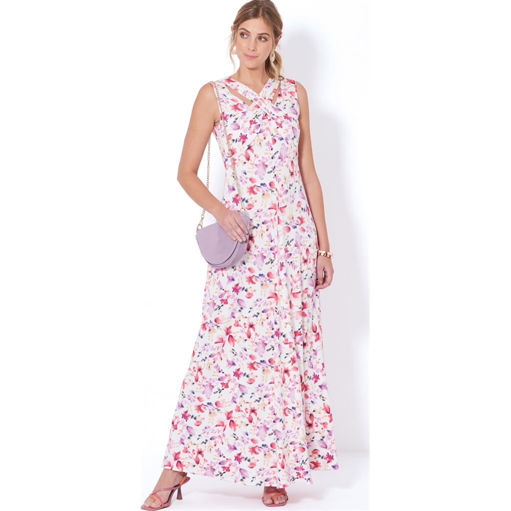 New Look Sewing Pattern N6717 Misses Knit Dresses 6717 Image 2 From Patternsandplains.com