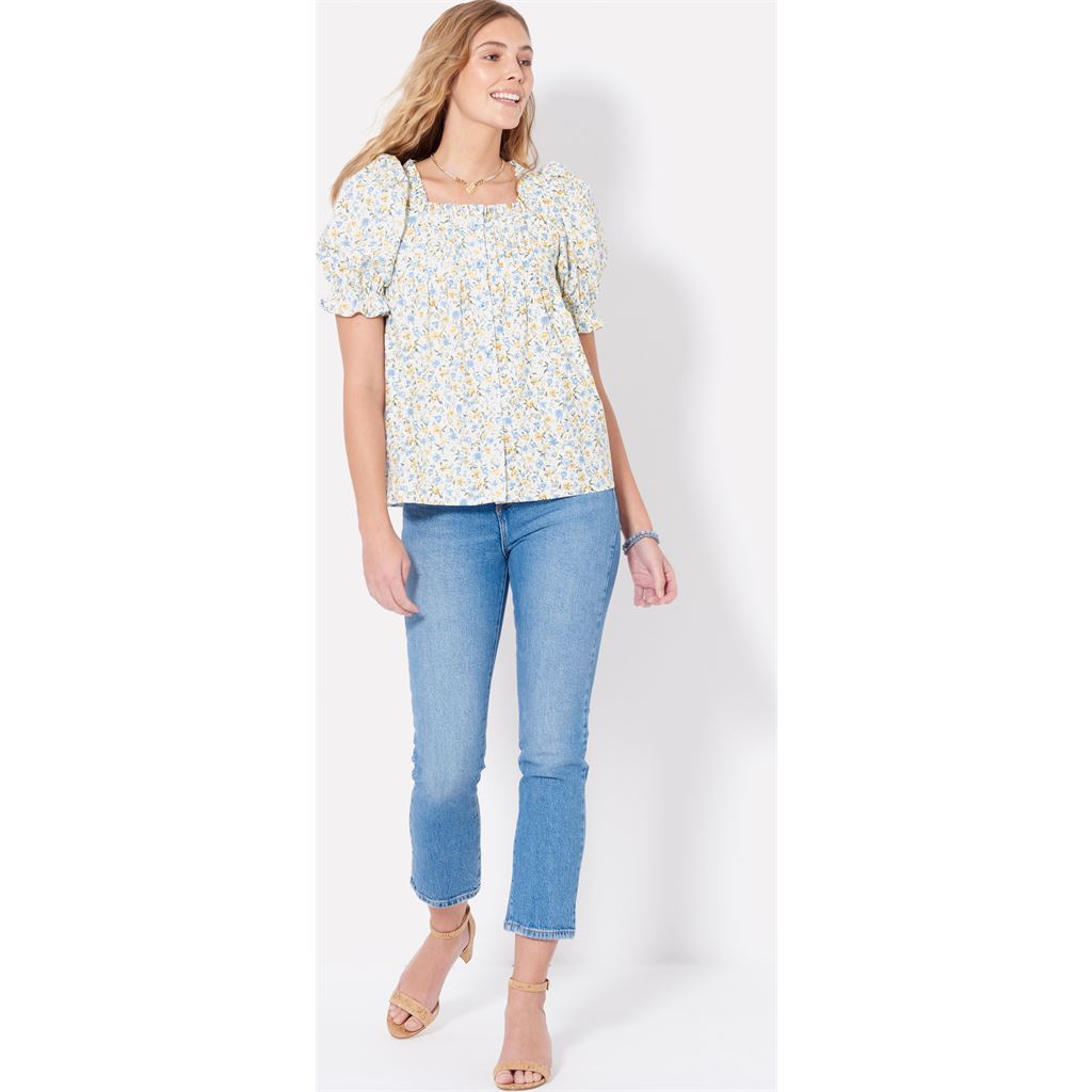 New Look Sewing Pattern N6719 Misses Tops 6719 Image 5 From Patternsandplains.com