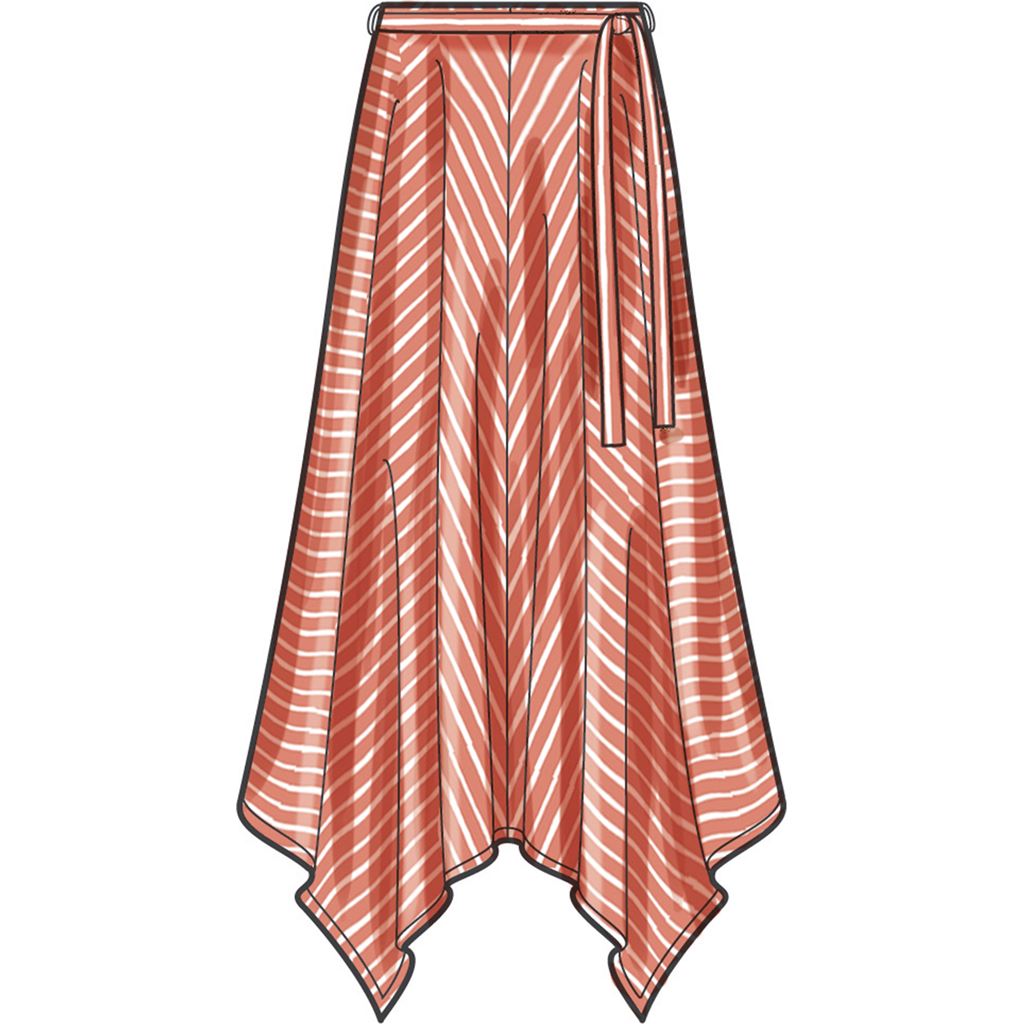 New Look Sewing Pattern N6721 Misses Skirts 6721 Image 3 From Patternsandplains.com