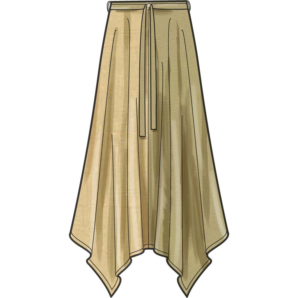 New Look Sewing Pattern N6721 Misses Skirts 6721 Image 4 From Patternsandplains.com