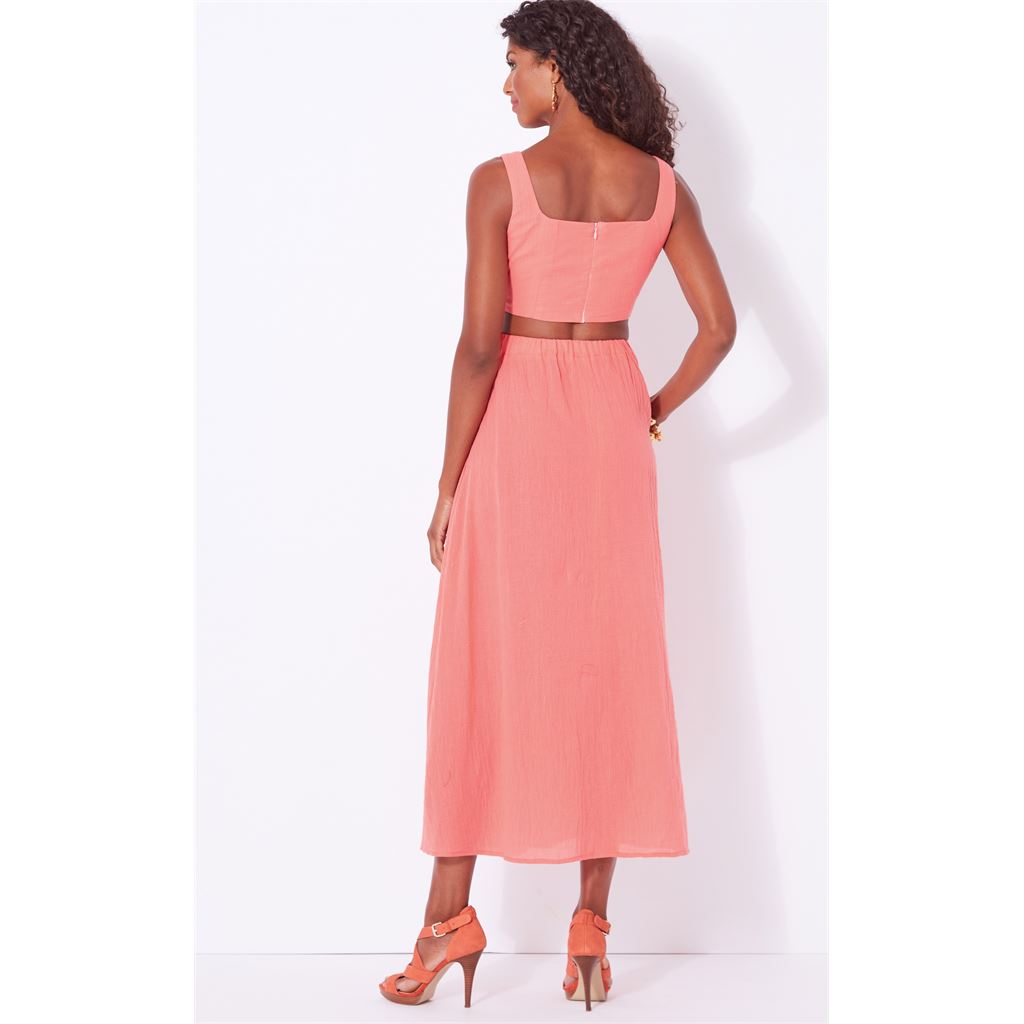 New Look Sewing Pattern N6722 Misses Bra Tops and Wrap Skirt 6722 Image 6 From Patternsandplains.com