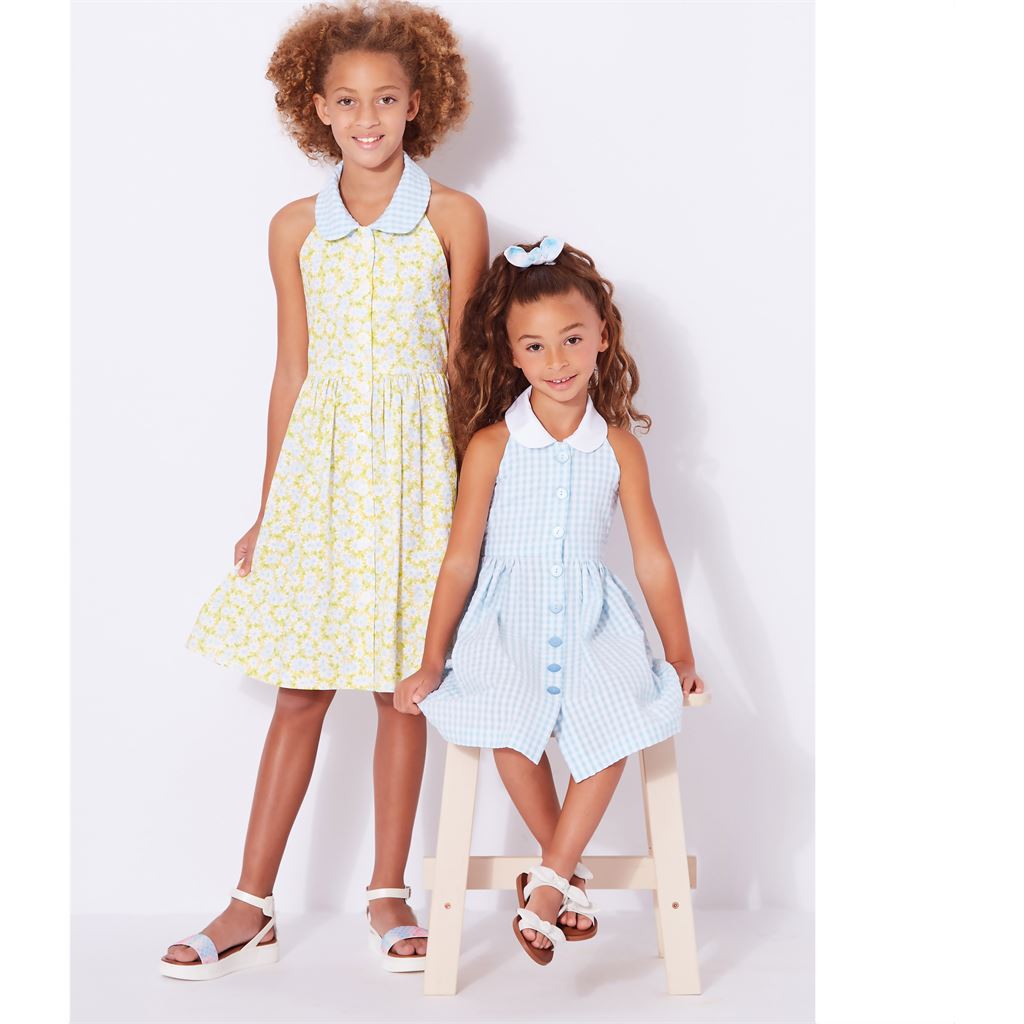 New Look Sewing Pattern N6727 Children's and Girls' Dresses 6727