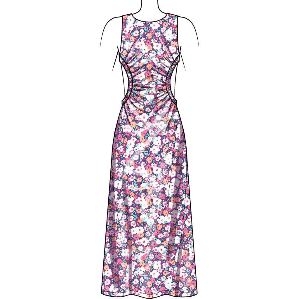 New Look Sewing Pattern N6731 Misses Dresses 6731 Image 4 From Patternsandplains.com