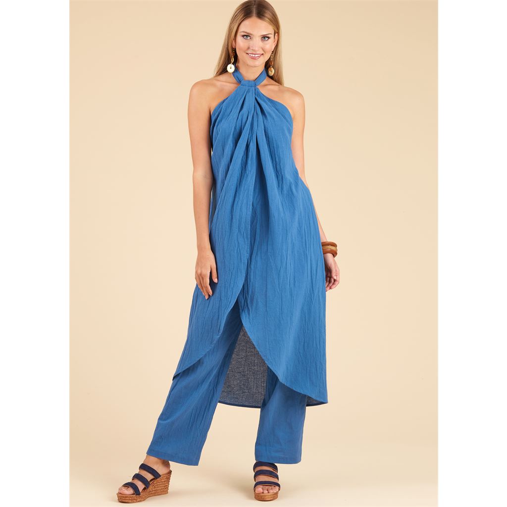 New Look Sewing Pattern N6736 Misses Tops and Pants 6736 Image 2 From Patternsandplains.com