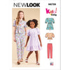 New Look Sewing Pattern N6739 Childrens and Girls Dress Top and Pants 6739 Image 1 From Patternsandplains.com
