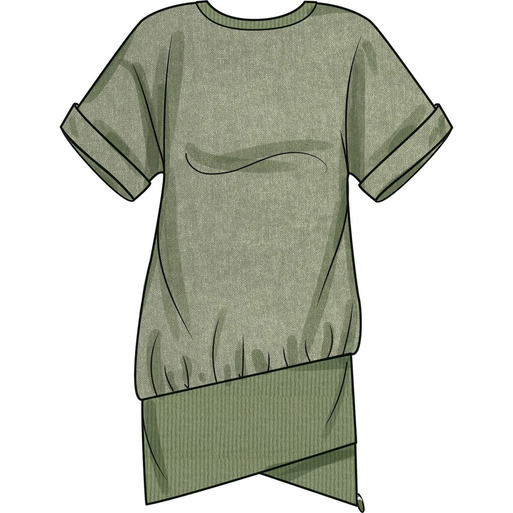 New Look Sewing Pattern N6740 Misses Mini Dresses 6740 Image 3 From Patternsandplains.com