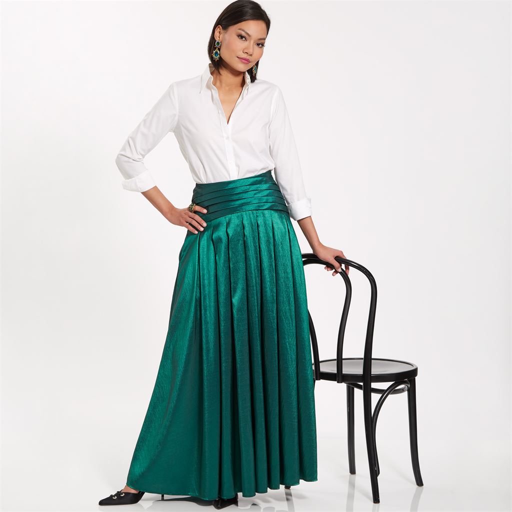 New Look Sewing Pattern N6744 Misses Skirt 6744 Image 2 From Patternsandplains.com