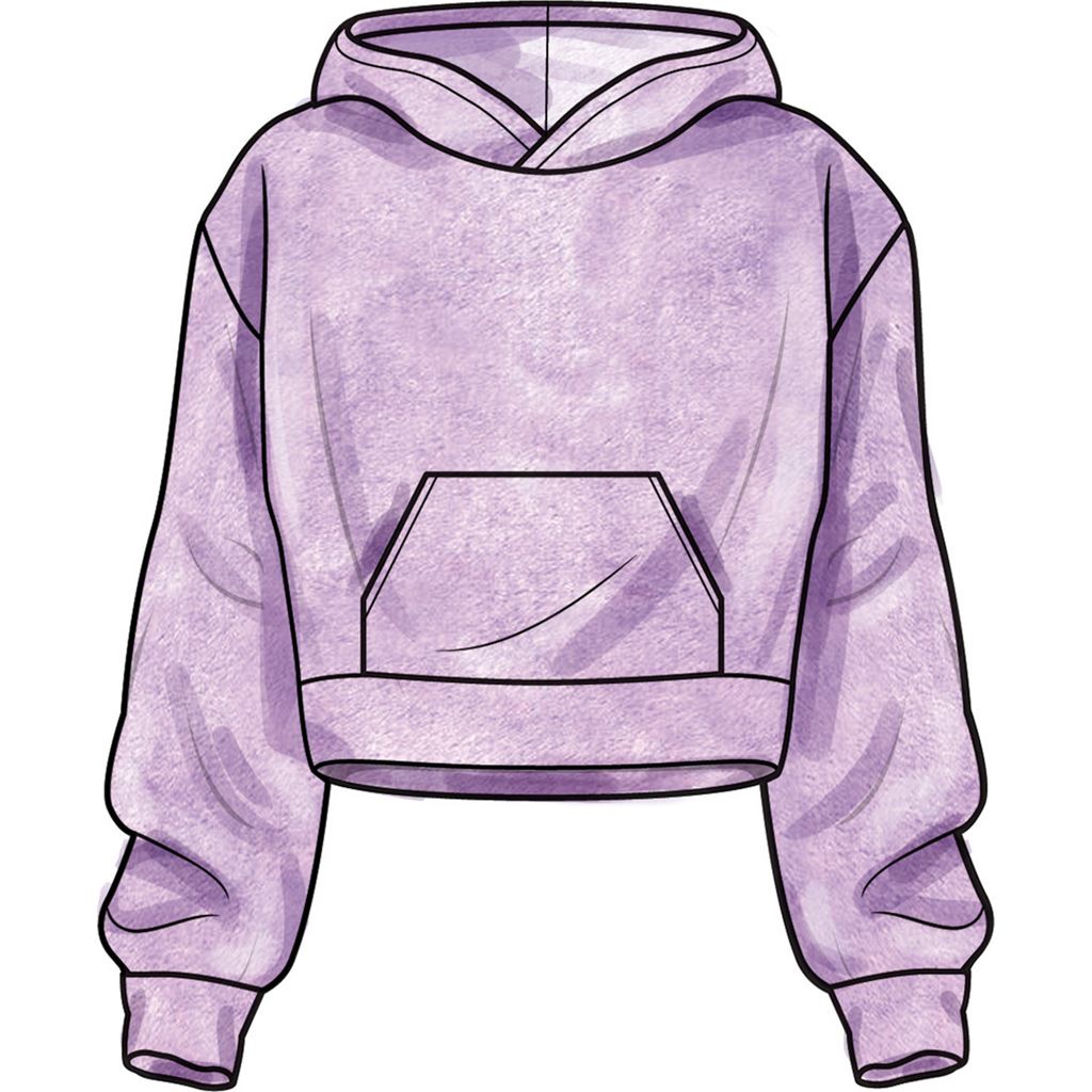 New Look Sewing Pattern N6747 Childrens Hoodie and Skirts 6747 Image 3 From Patternsandplains.com