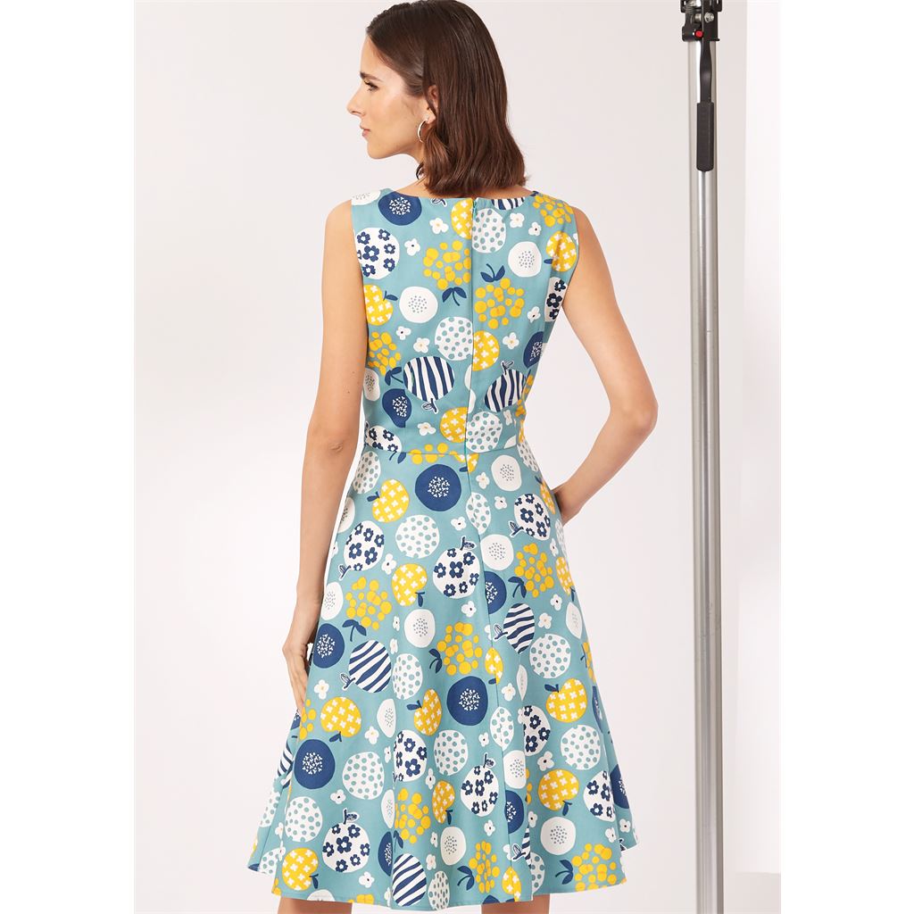 New Look Sewing Pattern N6748 Misses Dress With Sleeve Variations 6748 Image 6 From Patternsandplains.com