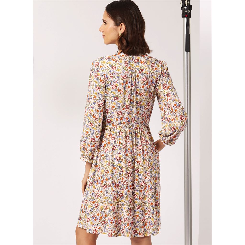 New Look Sewing Pattern N6749 Misses Dress With Sleeve Variations 6749 Image 6 From Patternsandplains.com