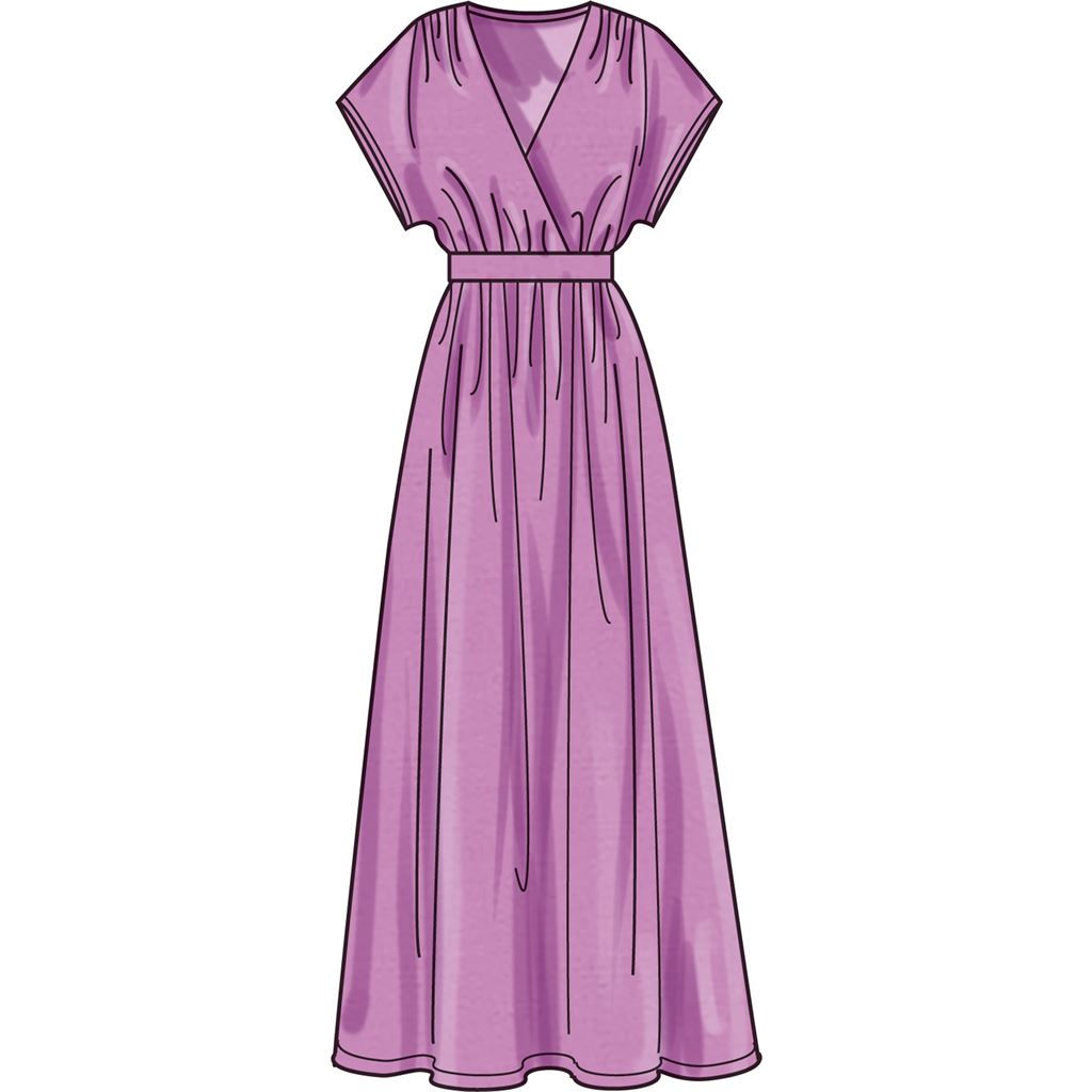 New Look Sewing Pattern N6751 Misses Knit Dresses 6751 Image 3 From Patternsandplains.com