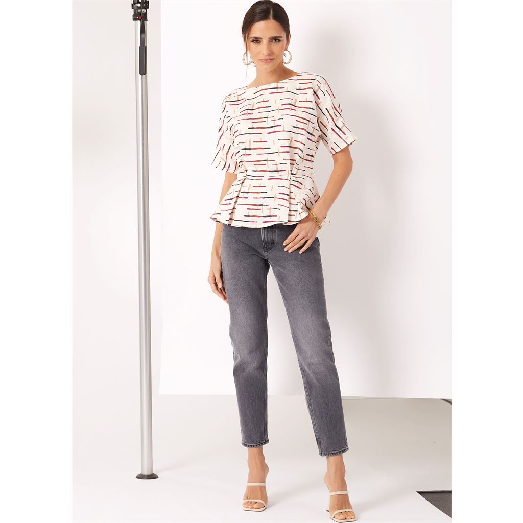 New Look Sewing Pattern N6753 Misses Top With Sleeve Variations 6753 Image 5 From Patternsandplains.com