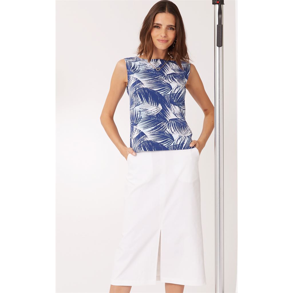 New Look Sewing Pattern N6757 Misses Top and Skirt 6757 Image 2 From Patternsandplains.com