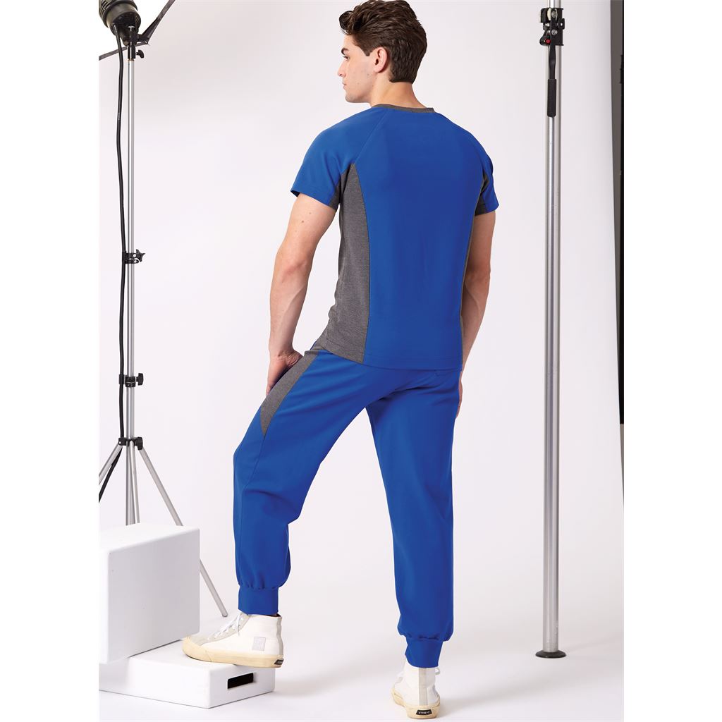 New Look Sewing Pattern N6760 Mens Knit Top and Pants 6760 Image 4 From Patternsandplains.com