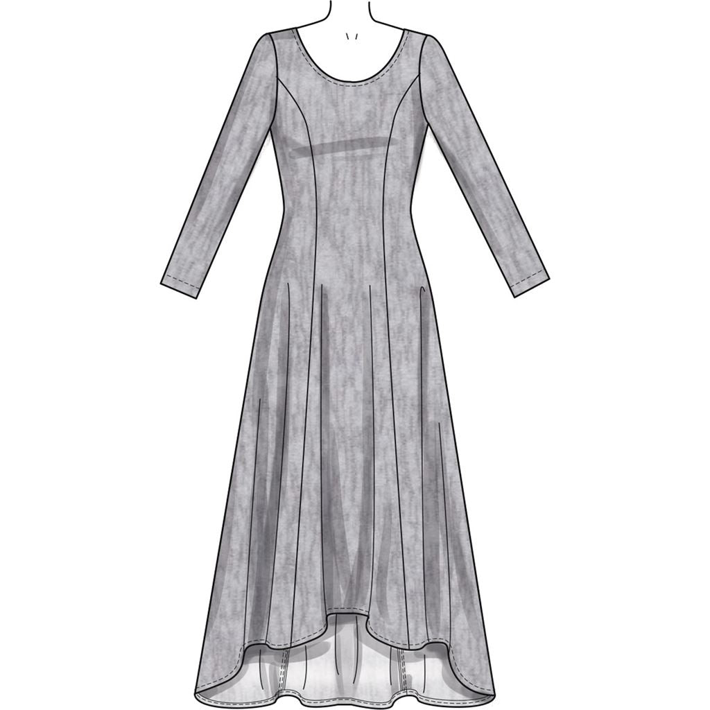 New Look Sewing Pattern N6765 Misses Knit Dresses 6765 Image 4 From Patternsandplains.com