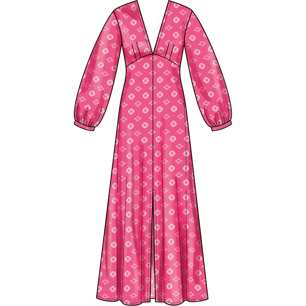 New Look Sewing Pattern N6766 Misses Dresses 6766 Image 4 From Patternsandplains.com