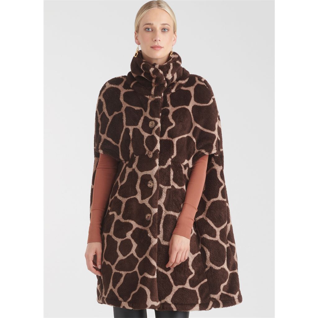 New Look Sewing Pattern N6768 Misses Cape 6768 Image 2 From Patternsandplains.com