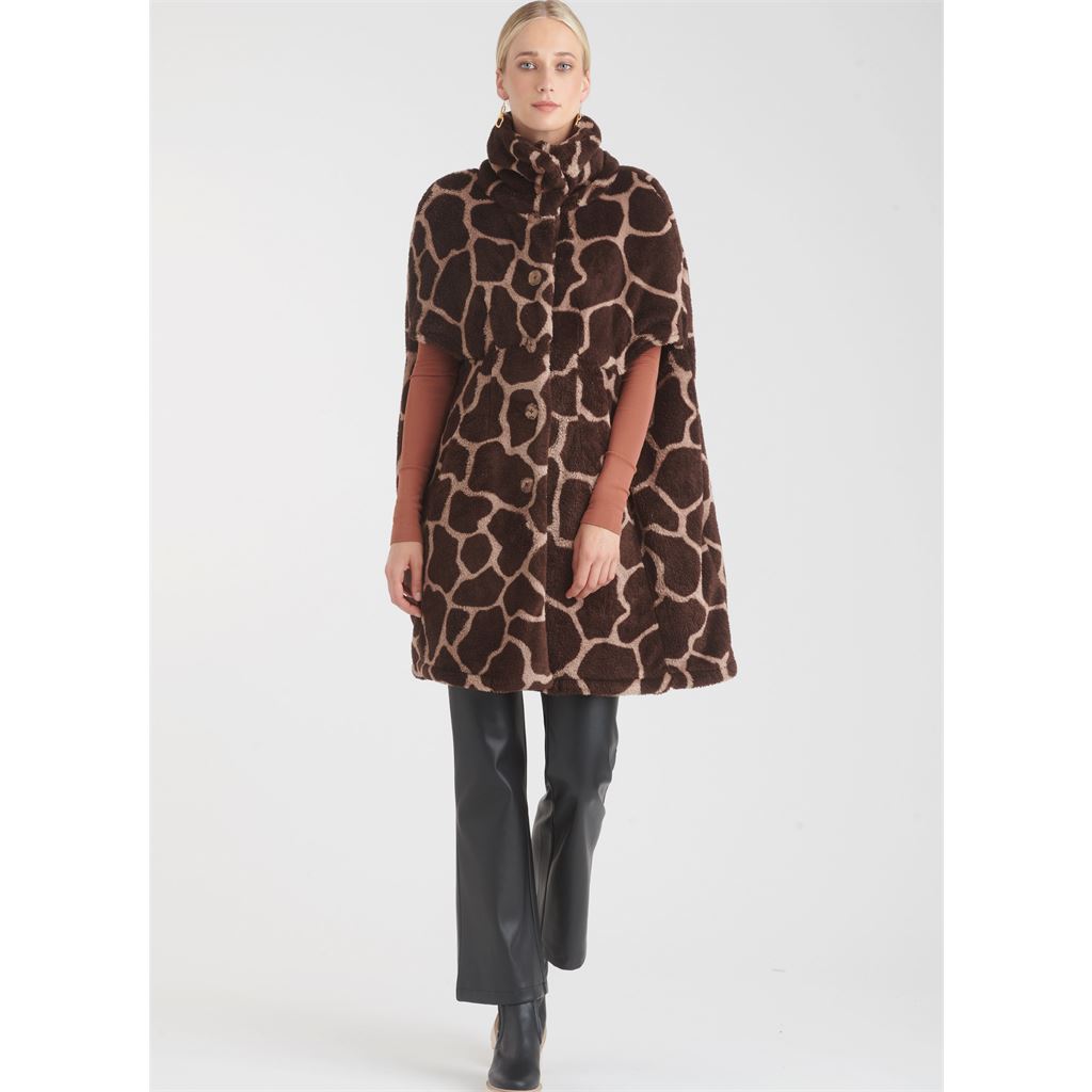 New Look Sewing Pattern N6768 Misses Cape 6768 Image 5 From Patternsandplains.com