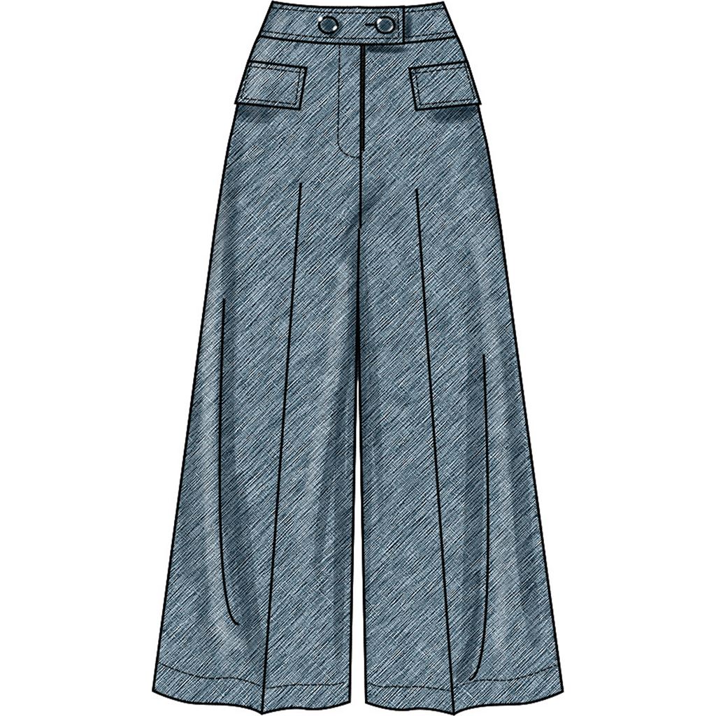 New Look Sewing Pattern N6769 Misses and Misses Petite Pants 6769 Image 3 From Patternsandplains.com