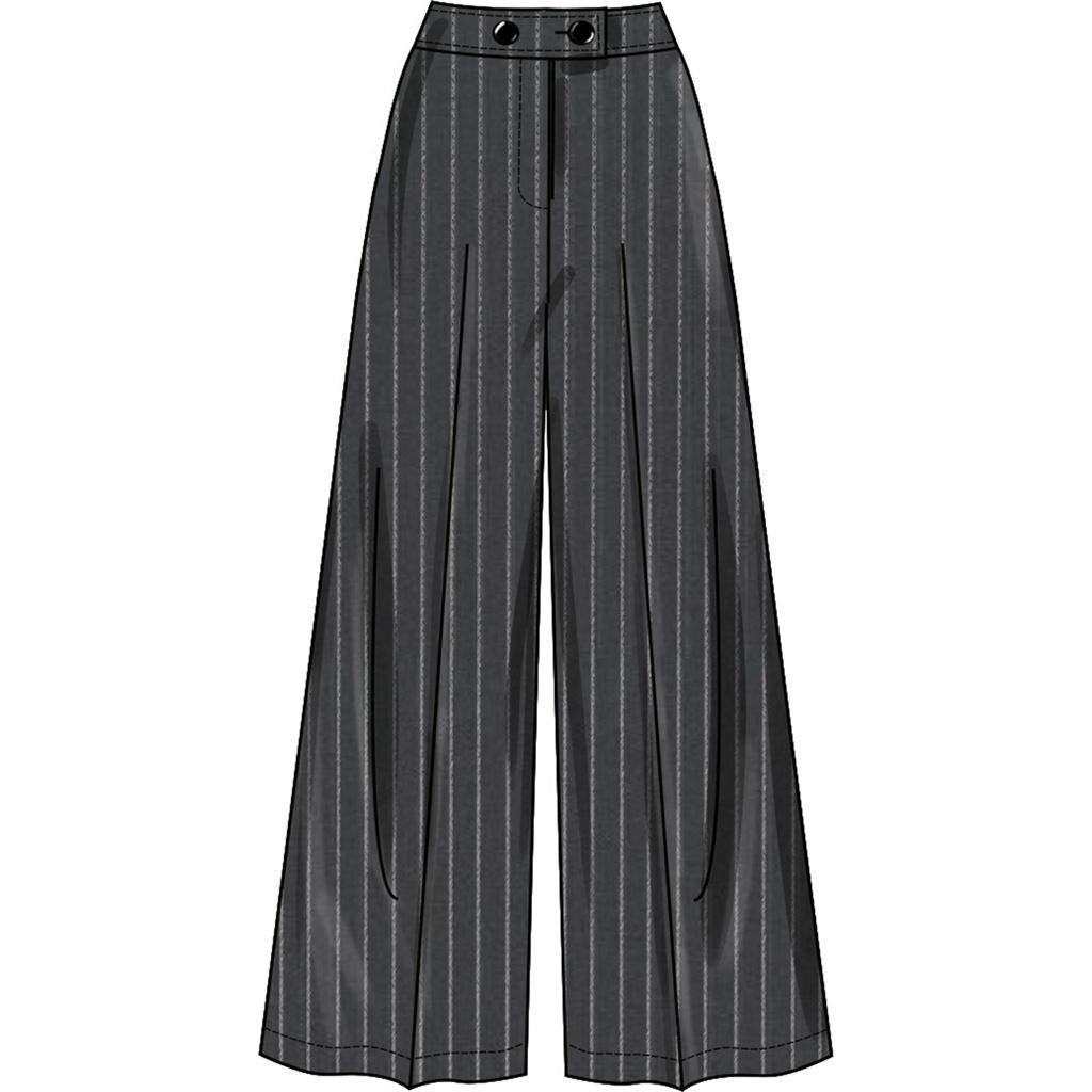 New Look Sewing Pattern N6769 Misses and Misses Petite Pants 6769 Image 4 From Patternsandplains.com