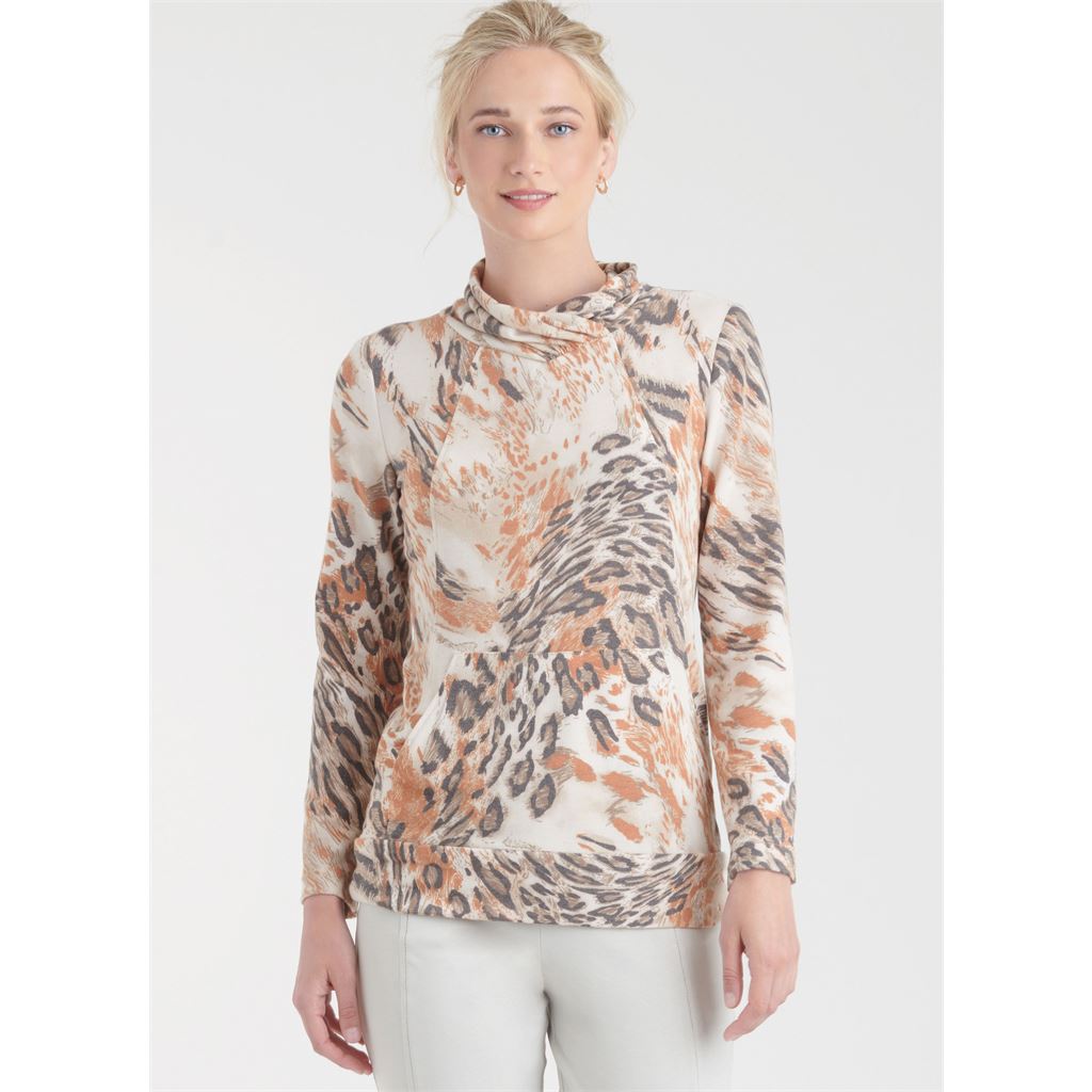 New Look Sewing Pattern N6771 Misses Knit Top and Pants 6771 Image 2 From Patternsandplains.com