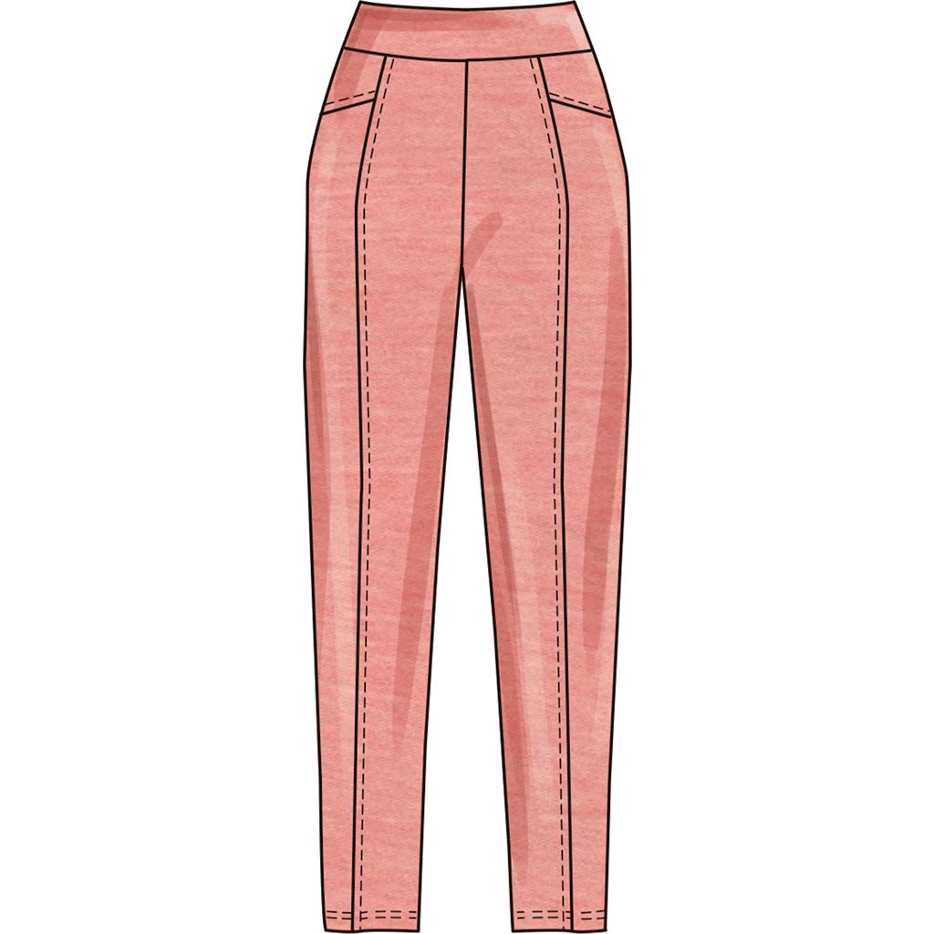 New Look Sewing Pattern N6771 Misses Knit Top and Pants 6771 Image 4 From Patternsandplains.com