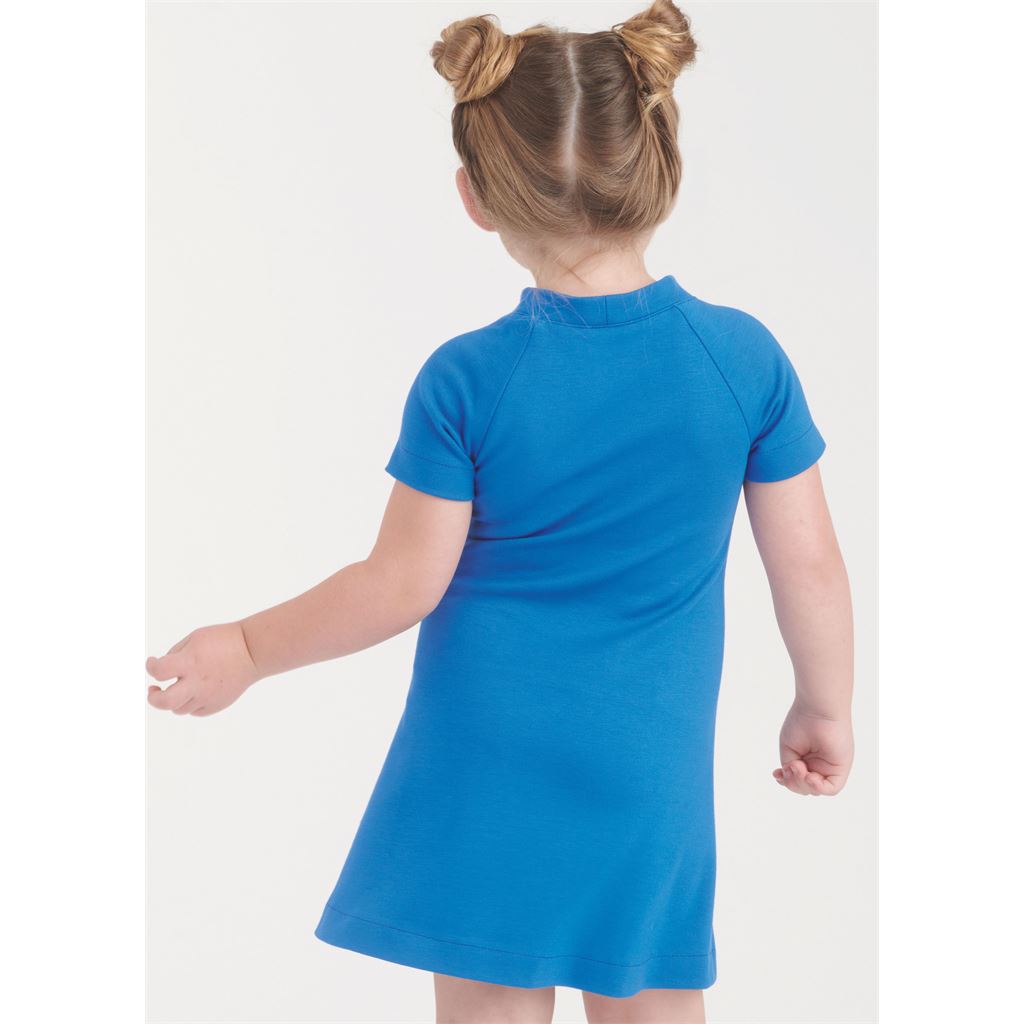 New Look Sewing Pattern N6773 Childrens and Girls Knit Dresses 6773 Image 7 From Patternsandplains.com