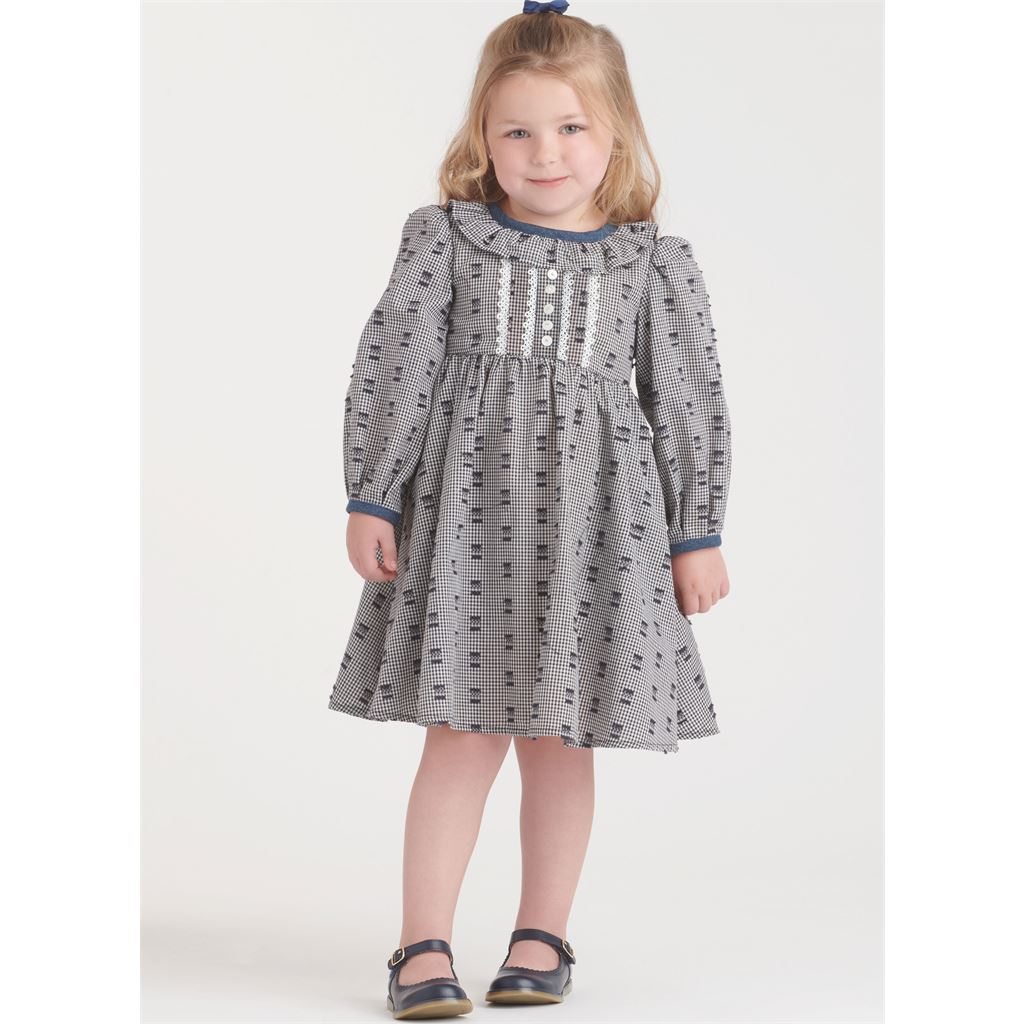 New Look Sewing Pattern N6774 Childrens Dresses 6774 Image 5 From Patternsandplains.com