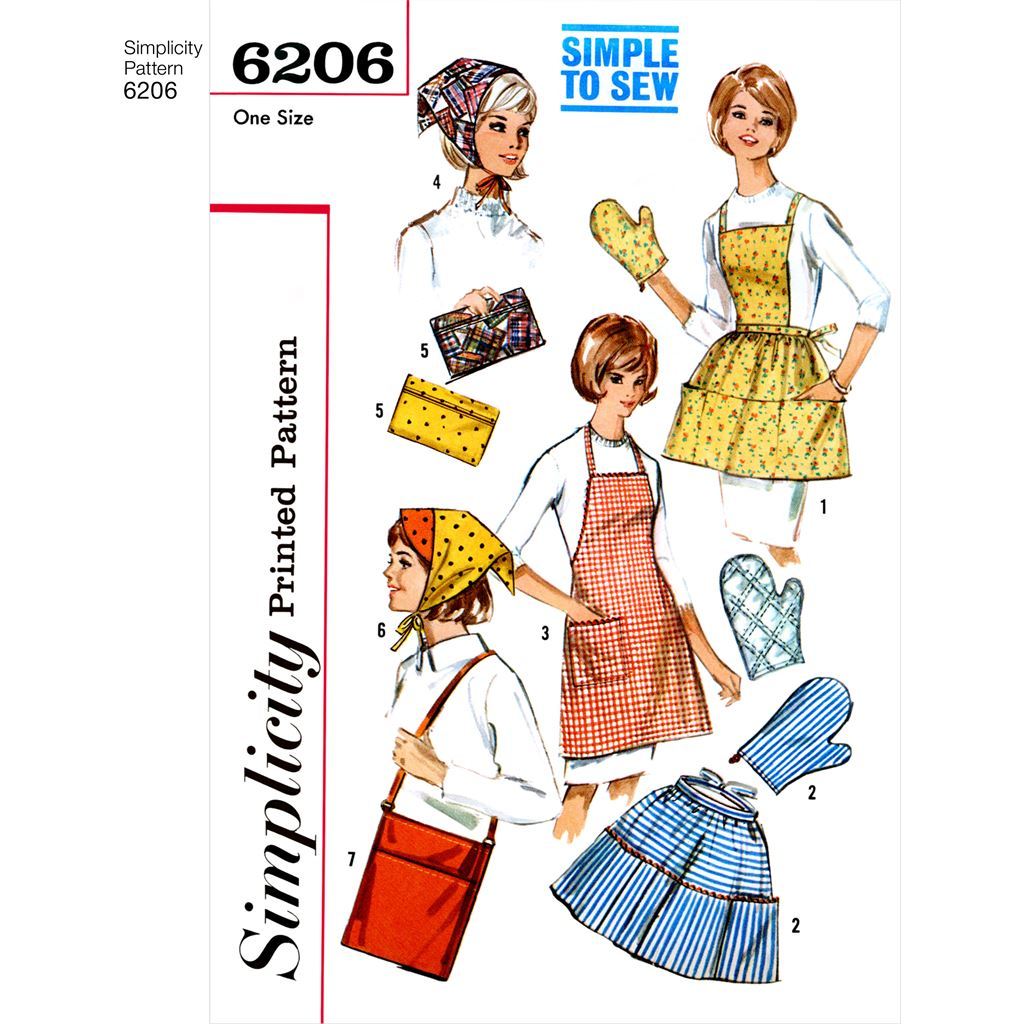 Pattern S6206 Vintage Gift and Accessories 6206 Image 2 From Patternsandplains.com