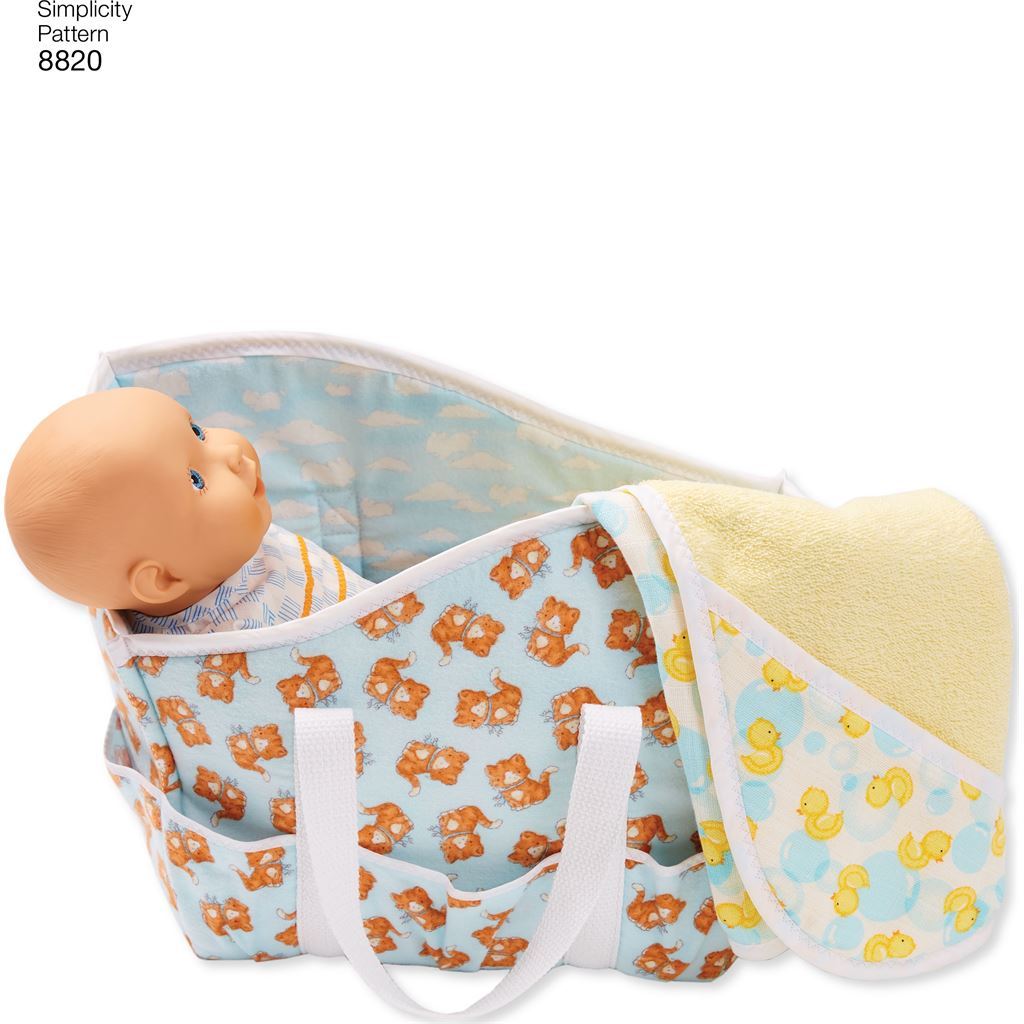 Pattern S8820 15 Baby Doll Clothes 8820 Image 6 From Patternsandplains.com