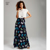 Simplicity Pattern 1069 Women's Wide Leg Trousers or Shorts & Skirts i ...