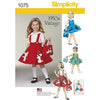 Simplicity Pattern 1075 Childs Jumper Skirt and Bag Image 1 From Patternsandplains.com