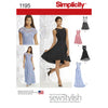 Simplicity Pattern 1195 Womens and Petite Special Occasion Dress Image 1 From Patternsandplains.com