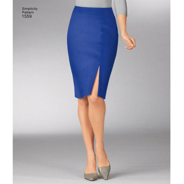 Simplicity Pattern 1559 Women's Skirts and Trousers - Patterns and Plains