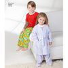 Simplicity Pattern 1573 Toddlers and Childs Loungewear Image 1 From Patternsandplains.com