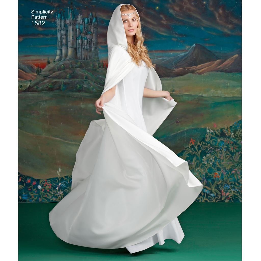 Simplicity Pattern 1582 Womens Men and Teen Costumes Image 1 From Patternsandplains.com