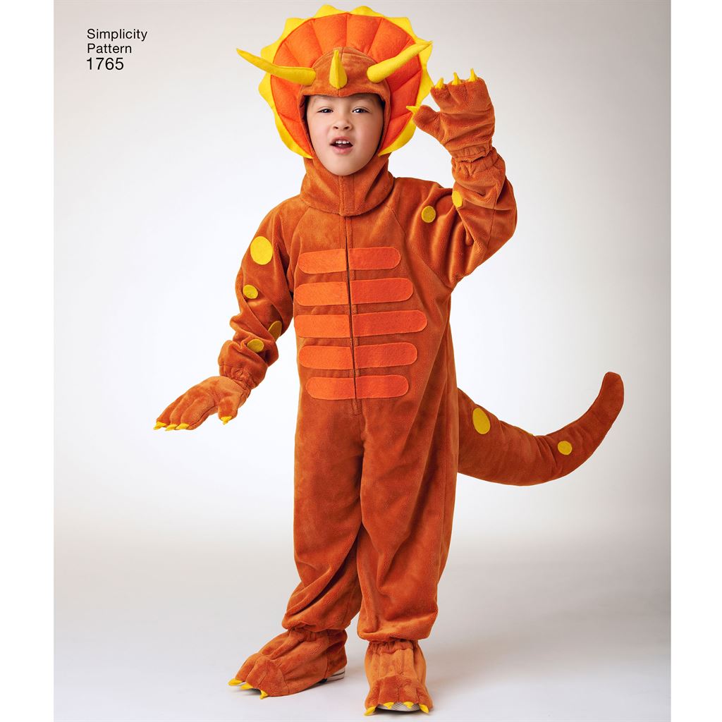 Simplicity Pattern 1765 Child's and Dog Costumes Patterns and Plains