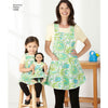 Simplicity Pattern 1936 Childs and Womens Aprons Image 1 From Patternsandplains.com