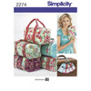 Simplicity Pattern 2274 Bags Image 1 From Patternsandplains.com