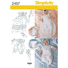 Simplicity Pattern 2457 Babies Special Occasion Image 1 From Patternsandplains.com