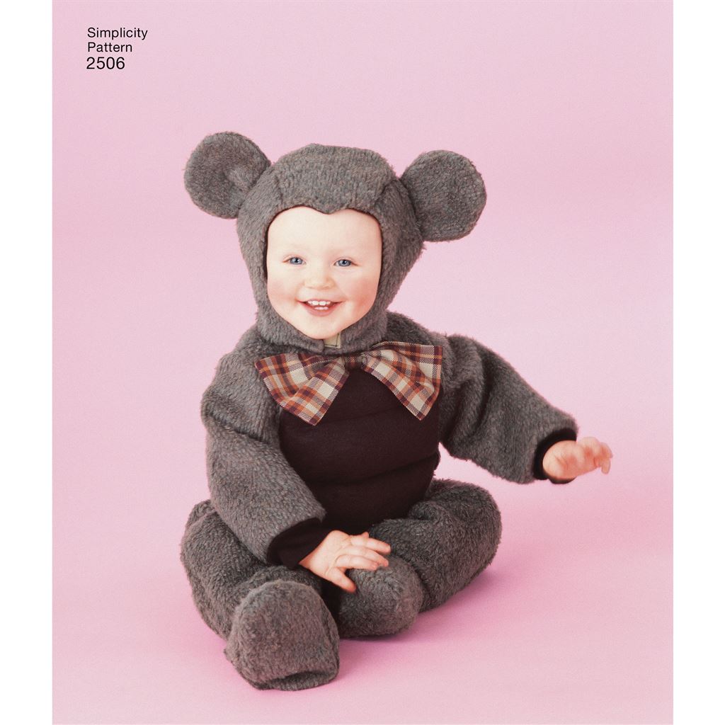Simplicity Pattern 2506 Toddler Costumes Image 1 From Patternsandplains.com
