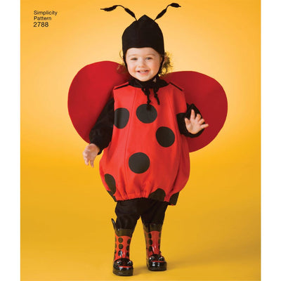Simplicity Pattern 2788 Toddler Costumes Image 1 From Patternsandplains.com
