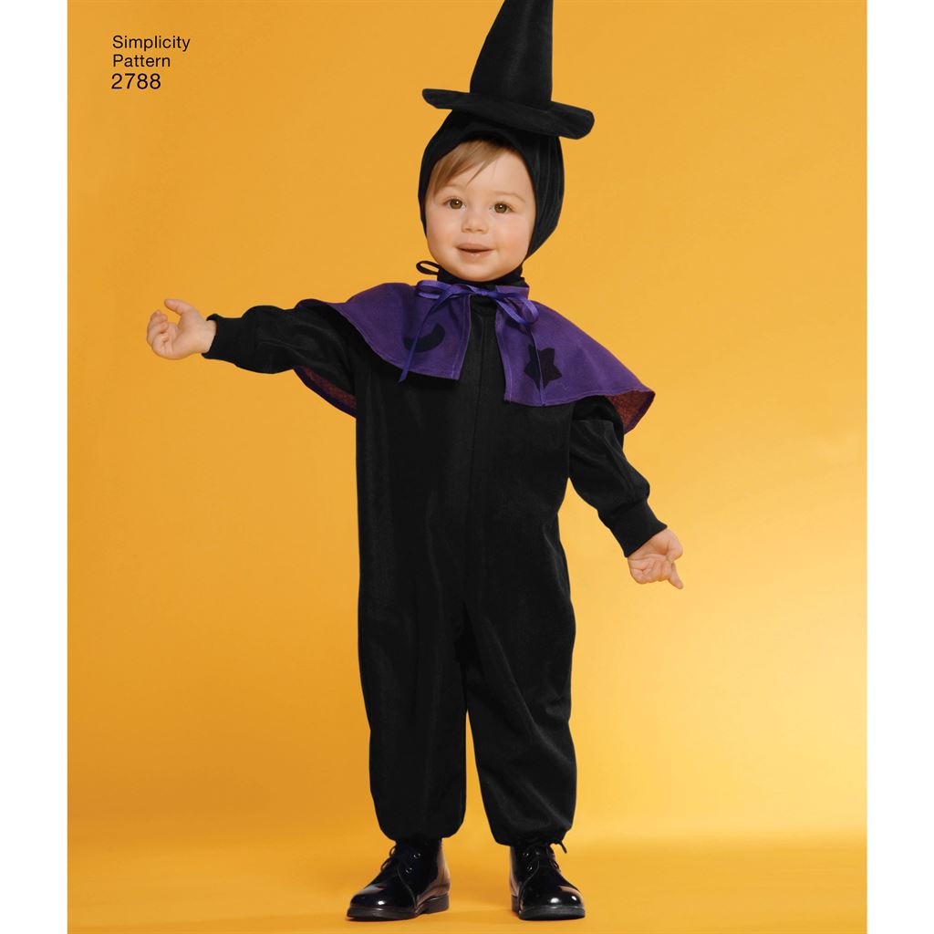 Simplicity Pattern 2788 Toddler Costumes Image 1 From Patternsandplains.com