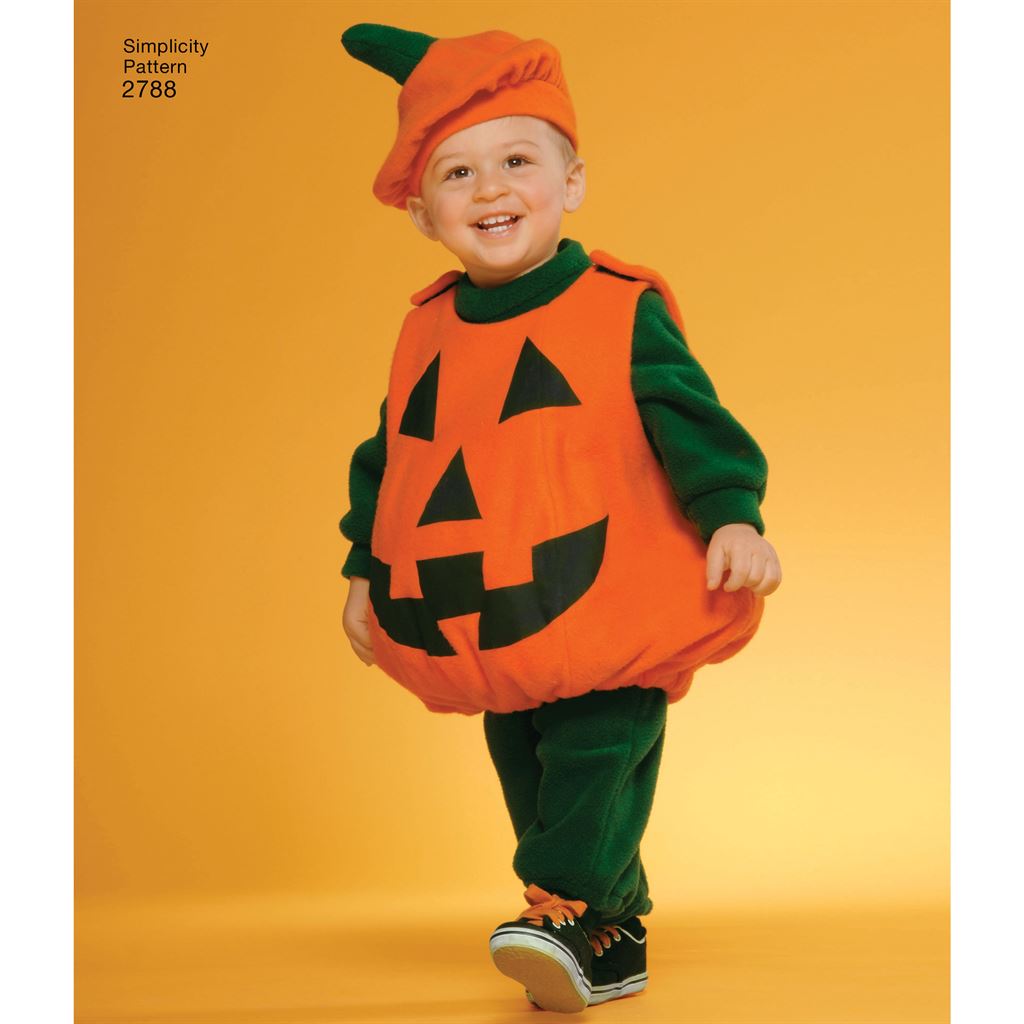 Simplicity Pattern 2788 Toddler Costumes Image 1 From Patternsandplains.com