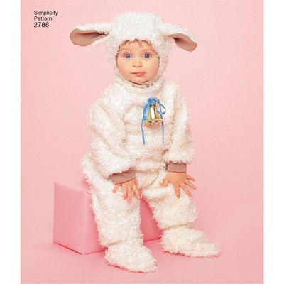 Simplicity Pattern 2788 Toddler Costumes Image 1 From Patternsandplains.com