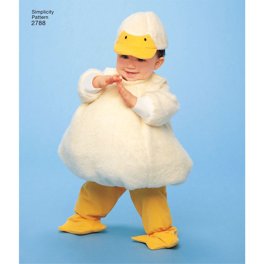 Simplicity Pattern 2788 Toddler Costumes Image 1 From Patternsandplains.com