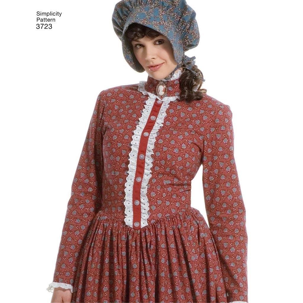 Simplicity Pattern 3723 Women's Costumes - Patterns and Plains